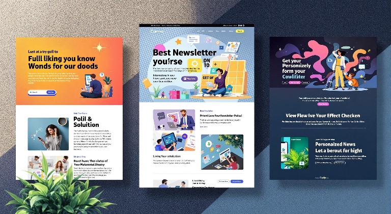 How to Create Eye-Catching Newsletters with Minimal Effort in 2025